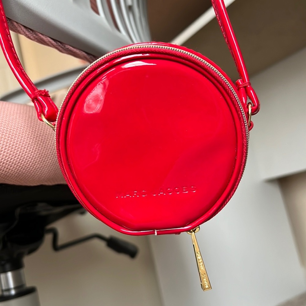 Marc Jacobs Red Mini Makeup Bag